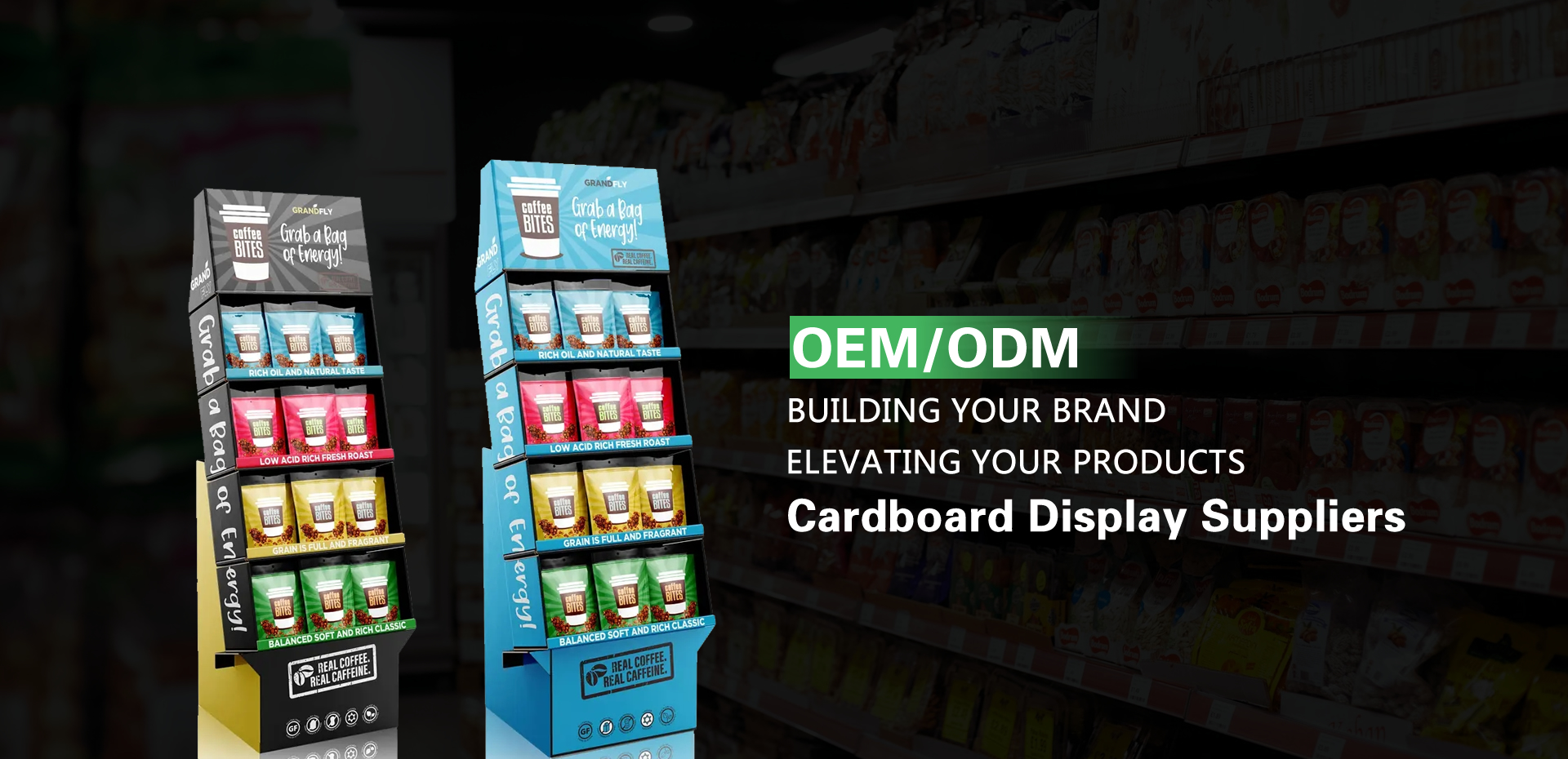 CUSTOM RETAIL DISPLAY MANUFACTURERS<br>HIGH COST PERFORMANCE HIGH QUALITY