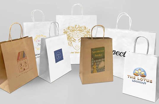 Kraft Paper Gift Bags with Handles: Convenient and Durable