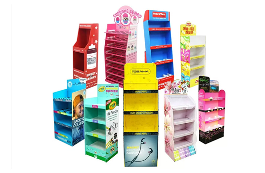 Cardboard Display Shelves: Functional and Versatile for Various Products