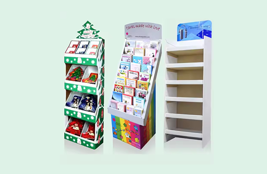 Cardboard Shelf Display Units: Optimize Space with Sturdy Designs