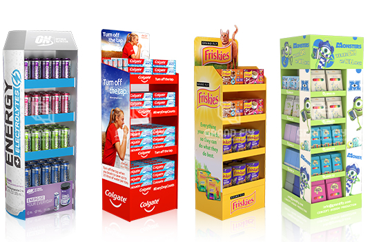 Free Standing Display Solutions for Retail Stores