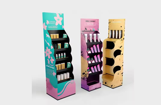 OEM Customized Skincare and Makeup Display Stand for Retail Stores