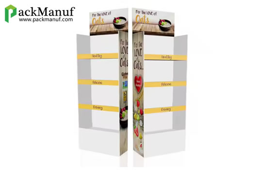 Environmentally Friendly Free Printing Cardboard Seed Display Rack