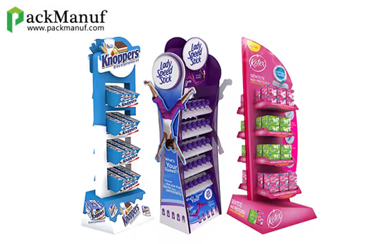 Custom Print POP Products Stand for Candy Retail